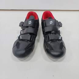Peloton Unisex Black Leather Cycling Shoes Size 40