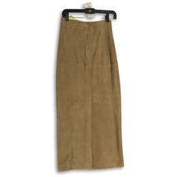 NWT Escada Sport Womens Brown Flat Front Straight Leg Ankle Pants Size 34 alternative image