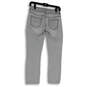 Womens Blue Denim Pocket Medium Wash Stretch Skinny Jeans Size XS image number 2