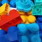 5.5lbs Box Of Assorted Building Blocks image number 5