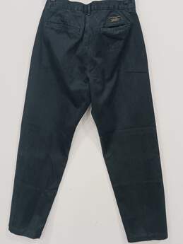 Banana Republic Men's Gavin Black Cotton Chino Pants Size 32/32 alternative image