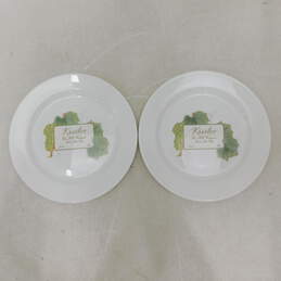 Wedgewood Grand Gourmet Vintage Collection Kistler Chardonnay Vine Hill Russian River Accent Plates