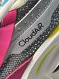 ClodAir Women's White/Silver/Pink Sneakers Size 10 image number 7