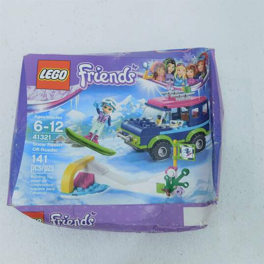 Sealed Lego Friends Sets Andrea Musical Duet Snow Resort Off Roader Olivia Gaming Cube image number 6