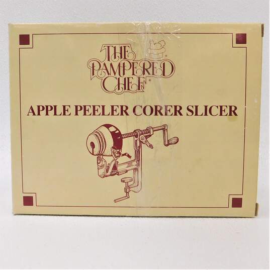 The Pampered Chef Apple Peeler Corer Slicer IOB image number 8