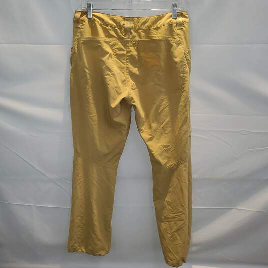 Patagonia Yellow Nylon Blend Pants Women's Size 10 image number 2
