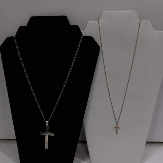 Crucifix Fashion Jewelry Assorted 6pc Lot image number 3