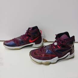Men's Nike Lebron James 13 Mulberry Shoes Size 12 alternative image