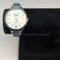 Designer Fossil ES3297 Georgia Silver-Tone Leather Strap Analog Wristwatch image number 1