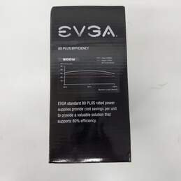 SEALED EVGA 600w 80 Plus Certified Power Supply alternative image
