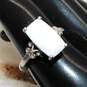 Bundle Of 3 Sterling Silver Stone Rings (Size 9.25, 9.50, 10.25) - 17.1g image number 6