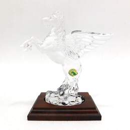 Waterford Society Legends & Lore Collection Crystal Clear Pegasus 7 Inch Figurine IOB alternative image