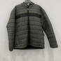 NWT Mens Olive Green Fur Lined Hooded Full-Zip Puffer Jacket Coat Size 2X image number 1