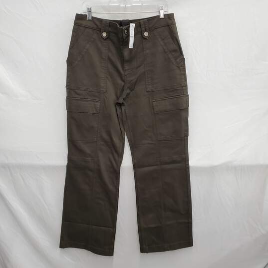 NWT White House Black Market WM's Brown Extra High Rise Trousers Size 14C x 31 image number 1