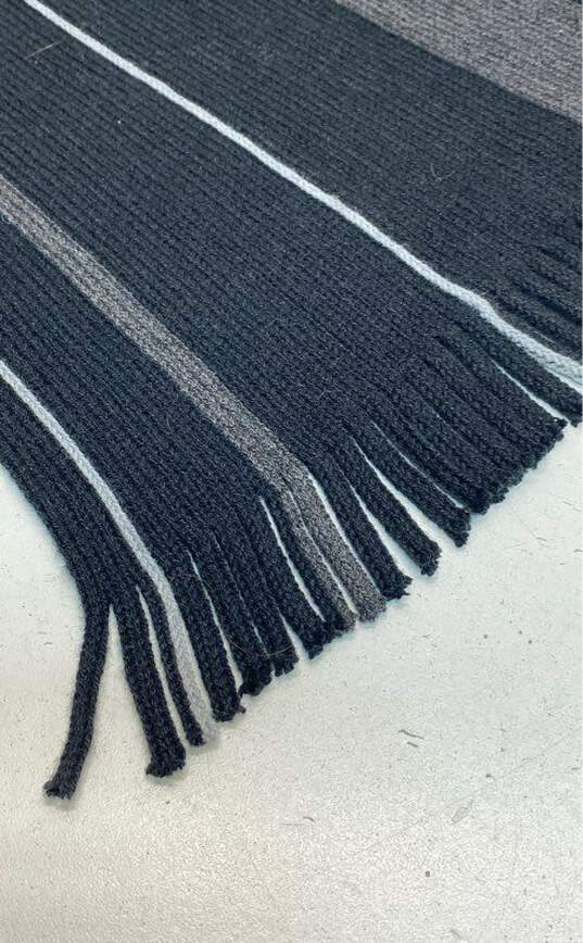 Calvin Klein Multi Striped Long Scarf Wrap image number 3