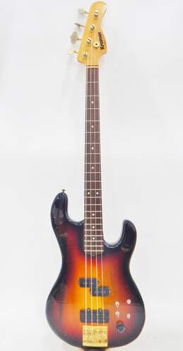 Kramer Brand Pioneer Series Model Sunburst Electric Bass Guitar w/ Soft Gig Bag (Parts and Repair)