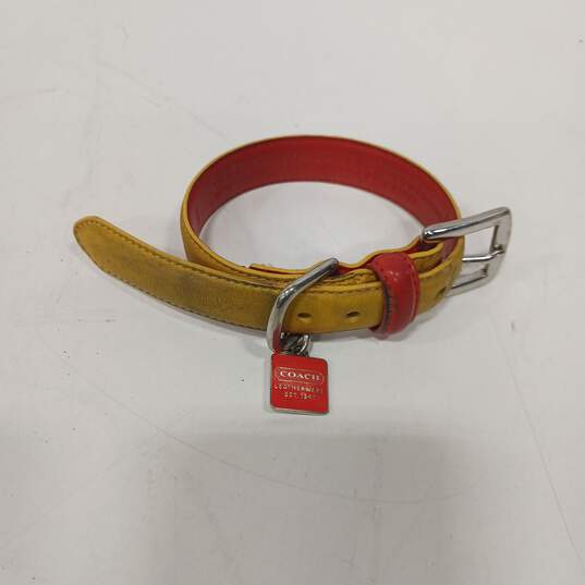 Coach Grommet Dog Collar Size XS IOB With Tag image number 2