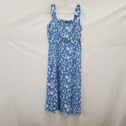 52Seven Sleeveless Blue Floral Dress Size 2 NWT alternative image