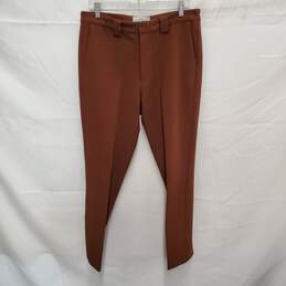 Bogey Boys By Macklemore WM's Polyester Slim Fit Brown Trousers Size 30 x 24