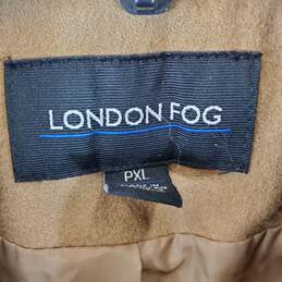 London Fog Women Brown Wool Coat Sz PXL alternative image