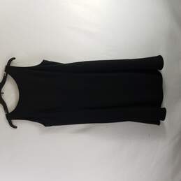 Armani Collezioni Women Black Sleeveless Dress 12 NWT