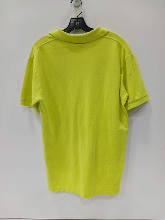Polo by Ralph Lauren Men's Lemon Yellow Polo Shirt Size M image number 4