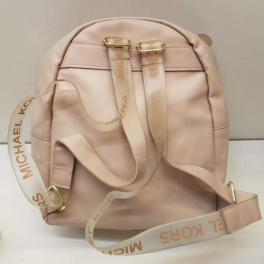 Michael Kors Limited Edition Pink Leather Backpack image number 3