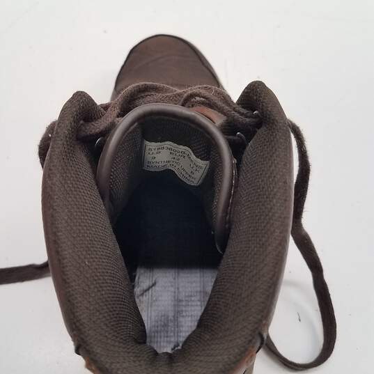 Levi's Shoes Leather Lace Up Sneakers Brown 9 image number 8