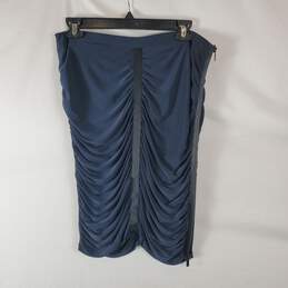 Cache Women Navy Skirt Sz 12 NWT