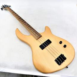 Dean Brand Wooden 4-String Electric Bass Guitar