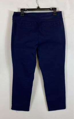 NWT Fairway & Greene Womens Blue Flat Front Pockets Activewear Golf Pants Size L alternative image