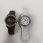 2pc Set of Women's Fossil Fashion Wrist Watches image number 1