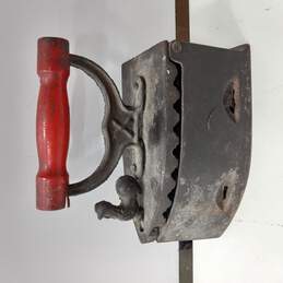 Vintage Cast Iron Coal Iron