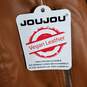 Joujou Women Camel Vegan Leather Jacket S NWT image number 5