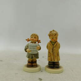 Goebel Hummel First Solo 2182 & Too Shy to Sing 845 Figurines