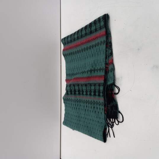 Cashmere Ping & Green Scarf image number 1
