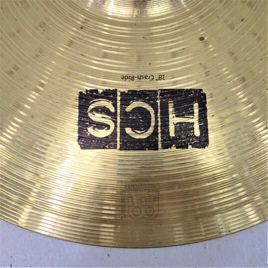 Meinl Brand HCS Model 18 Inch Crash-Ride Cymbal image number 4