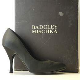 Badgley Mischka M1086 Barbara Women Heels Black Size 6.5