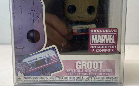 Funko Pop! MARVEL GROOT #260 Exclusive Collector Corps with Protector IOB image number 2