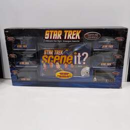 Mattel Star Trek Scene It Game & Ships Ultimate Fan Pack - NIB