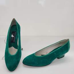 Vintage Stuart Weitzman Women's Suede Block Heel Size 6