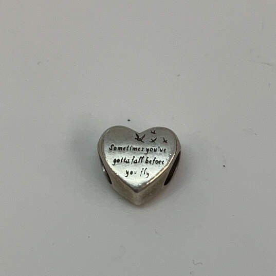 Designer Pandora S925 ALE Sterling Silver Heart Of Freedom Beaded Charm image number 4
