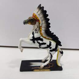 The Trail of Painted Ponies War Eagle Horse Figurine alternative image