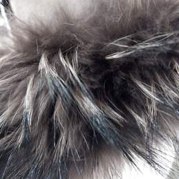 St. John Sport 100% Raccoon Fur Collar Size S alternative image