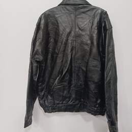 Men’s Vintage PBXBasics Patchwork Leather Jacket Sz L alternative image