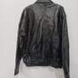 Men’s Vintage PBXBasics Patchwork Leather Jacket Sz L image number 2