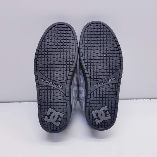 DC Court Graffik Skate Shoe Men Size 10 Grey/Black image number 8