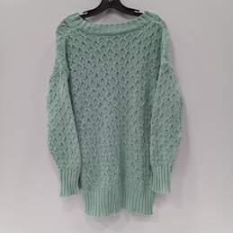 Seven Women's Mint Knit Sweater Size Small