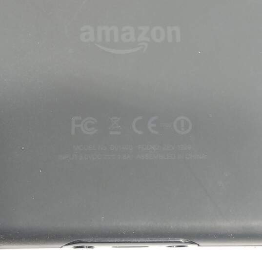 Amazon Kindle Fire Black Tablet Model D01400 with Folio Case image number 3