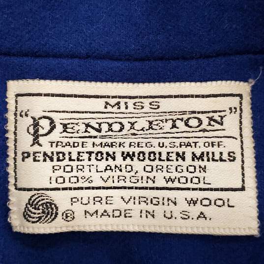 Pendleton Women Blue 2PC Skirt Set Sz 14 image number 3